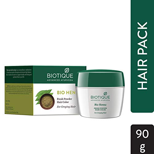 Buy Biotique Bio Heena Fresh Powder Hair Color 90g Online At Low