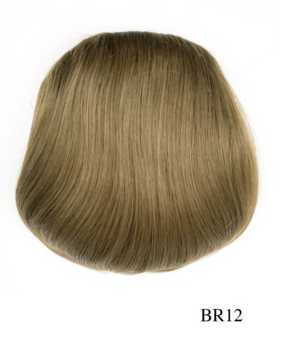 Prettyland TG054 - Moño liso 67G Hepburn postizos bollos a 26cm largat 26cm 67G - BR12