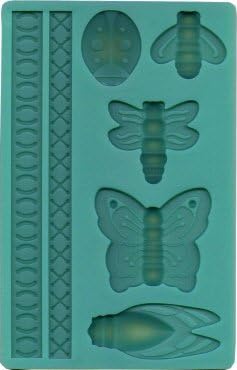 Silicone mold butterflies bees ladybugs
