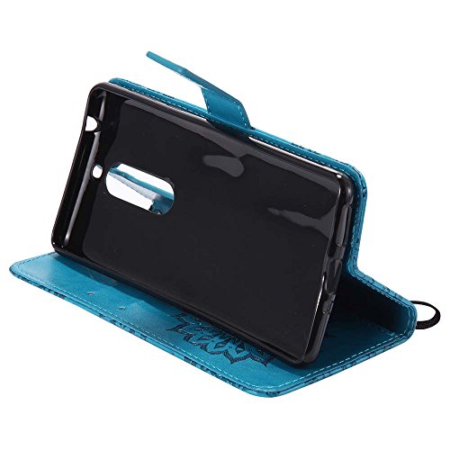 Nokia 5 H  lle  Dfly Premium Slim PU Leder Mandala Blume Pr  gung Muster Flip H  lle Bookstyle Stand Slot Schutzh  lle Tasche Wallet Case f  r Nokia 5