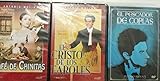  PACK 3 DVD ANTONIO MOLINA CAFE DE CHINITAS - EL PESCADOR DE COPLAS -EL CRISTO DE LOS FAROLES