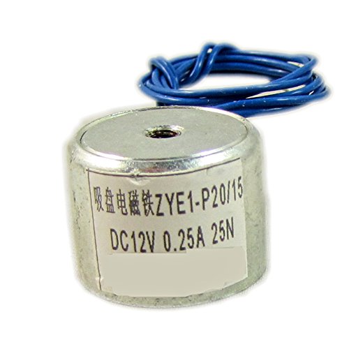 Preisvergleich Produktbild Halten Elektromagnet Heben Solenoid 2.5Kg 12V DC 3W