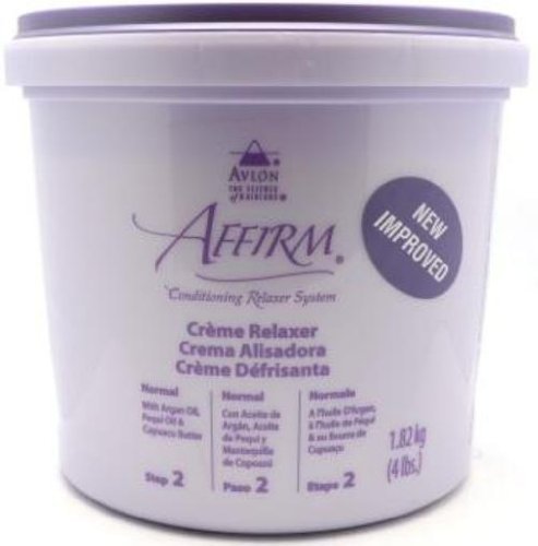 Avlon Affirm Creme Relaxer - 4 lb - Control : Resistant (Time Release Sodium Hydroxide)