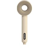 Hello Klean Shower Head for Hard Water Beige | Increased Pressure | Save Water | Softer Skin &amp; Hair