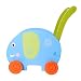 Labebe - Wooden Ride On with Four Wheels (Elephant)