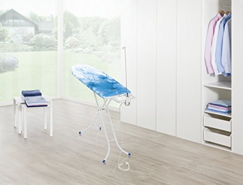 Leifheit 71625 Bügeltisch Classic M Basic plus Pure Blue Bügeltisch, Metall, 40.5 x 8.6 x cm - 3