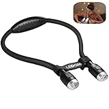 ❤️ Ligero, Compacto, Portátil y Duradero. Con solo 0.3 lb de peso, la luz leer flexible para libros no requiere mucho espacio y puede caber fácilmente en su maleta de mano, por lo que es una opción ideal en todos los aspectos.