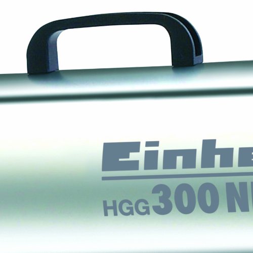 Einhell Gas Heizgebläse HGG 300 Niro (Heizleistung bis 30 kW, 500 m³/h Luftdurchsatz, für handelsübliche Gasflaschen, rostfreies Stahlblech Gehäuse, Piezozündung, Druckregler) - 4