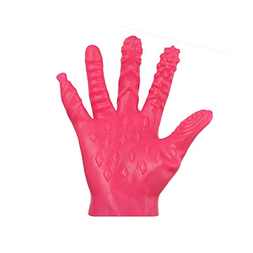 1Pcs Magic Comfortabler Gloves Great Waterproof Hands Glove Exciting Privacy Products Enjoyment Products Privacy Products for Couples,Red