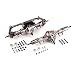 Produktbild Kongqiabona 2 stücke Metall Vorder- und Hinterachse Getriebe Zubehör Teile Kit für AXIAL SCX10 RC4WD D90 RC Auto Modell Crawler Offroad