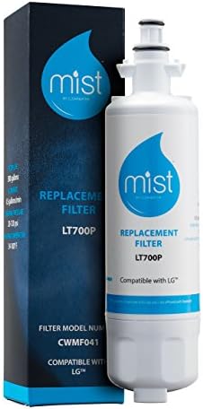 Mist LG LT700P, ADQ36006101, Kenmore 46-9690 Refrigerator Water Filter Replacement