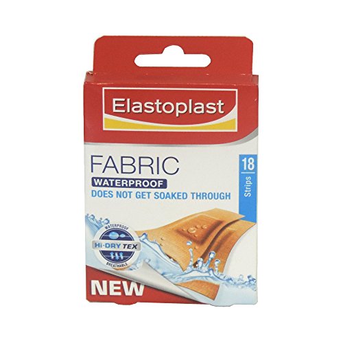 Elastoplast - Fabric - Waterproof - 18 Strips (Pack of 5)