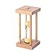 Produktbild Yaxitu Minute Sanduhr, klassischer Holzrahmen Sand Sand Timer (1 Minute, Gelber Sand)