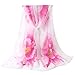 Produktbild JJHR Seide Schal Chiffon für Für Sommer Damen Seidentuch Sommer Sonnencreme Seidenschal Chiffonschals