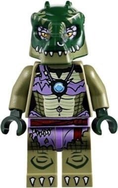LEGO Legends of Chima: CROOLER from Croc Tribe Minifigure & Weapons/Accessories