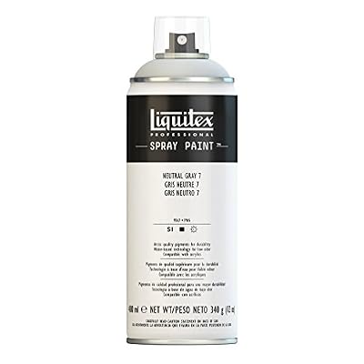Liquitex Professional Peinture Acrylique Aérosol 400 ml Gris Neutre 7