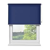 Das Sichtschutz-Rollo kann mit gesondert erhältlichen (universal) Rollo-Klemmträgern auf PVC Fenster geklemmt, werden ohne zu bohren.