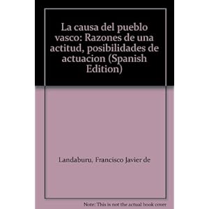 Causa del pueblo Vasco,la