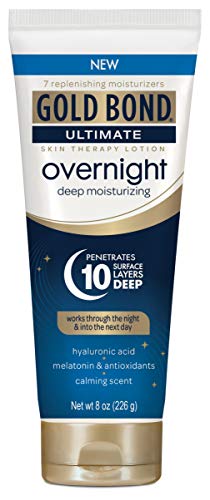 Gold Bond Ultimate Overnight Deep Moisturizing Lotion, 8 Ounce Tube