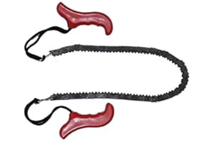 Cisixin Tactical Survival Pocket Chainsaw for Survival Gear, Bug Out Bag, Camping Gear, Survival Kit, Camping Equipment, Hiking Gear, Emergency Kit, Disaster Kit-Trimming Trees With Pouch