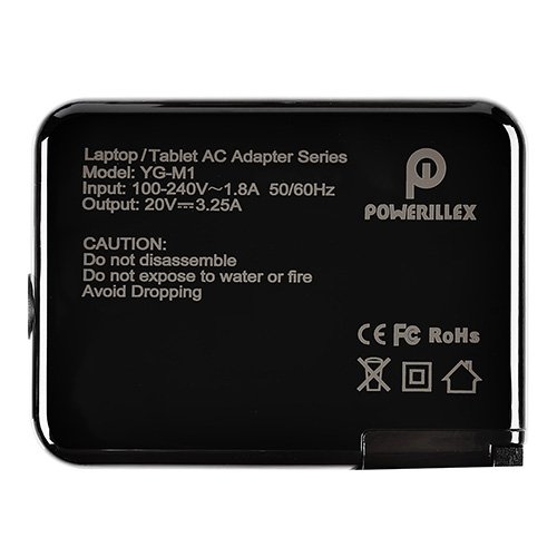 Laptop Ladegerät, POWERILLEX Lenovo 65W AC Laptop Power Adapter 20V 3.25A für Lenovo Miix 700, Yoga 3 Pro 3 11 Yoga und Yoga 900 Ultrabook Laptop mit 4,9 FT Kabel - 6