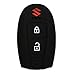KMH Silicone Key Cover Fit for Maruti Suzuki Ciaz Smart Key (Black) RS.199.00