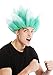 Produktbild WIG ME UP - LM-19-PC18TP60 Perücke Damen Herren Karneval hochtoupiert Dämon Teufel Troll Blume Grün Weiß
