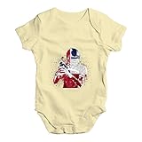 TWISTED ENVY Baby Jungen (0-24 Monate) Body Gr. 12-18 Monate, Zitronengelb