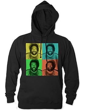 Bud Spencer Herren B.Joe Fotoautomat Hoodie (schwarz)