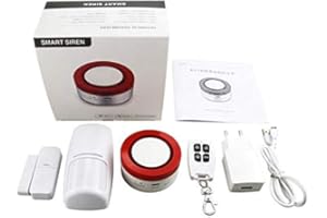 ALARMASZOOM Alarma WiFi para hogar Sin Cuotas Detector Movimiento Sensor Apertura H1. Sistema protección para casa Wi-Fi barato con aviso mediante notificaciones APP teléfonos móviles. Ampliable con accesorios