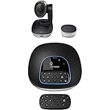 Logitech Group Système de Webcam Visioconférence, Full HD 1080p, Mise au Point Automatique, USB, Skype for Business, Teams, Z
