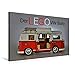 Produktbild Premium Textil-Leinwand 75 cm x 50 cm quer, Ein Motiv aus dem Kalender Der LEGO VW Bully | Wandbild, Bild auf Keilrahmen, Fertigbild auf echter Leinwand, Leinwanddruck (CALVENDO Mobilitaet)