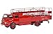 Produktbild Schuco 450008100 – Mann Renntransporter Porsche – Echelle 1/18 – Rot