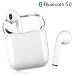 Produktbild Drahtlose Ohrhörer, Bluetooth-Ohrhörer Stereo mit Mikrofon Mini-In-Ear-Ohrhörer Kopfhörer Ohrhörer Sweatproof Sport-Ohrhörer Kompatibel mit Apple iPhone X 8 7 6 Plus Samsung Android