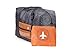 PackNBUY ORANGE Foldable Big Carry On Luggage packing Travel Organzier RS.599.00