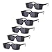 Produktbild 6 x Schwarz Spiegel Rückansicht Spy Brille
