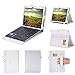 Produktbild ISIN Tablet Fall Serie Premium PU-Leder Schutzhülle für Lenovo Ideapad MIIX 310 10,1 Zoll Windows 10 Convertible 2 in 1 Tablet PC mit Handschlaufe und Kartenschlitz (Weiß)