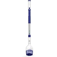 Gre Vcb08 Pulitore Elettrico Per Piscine E Spa, Capacità Di Filtrazione 17 L / H, Bianco Blu, 12 x 8 x 133 Cm