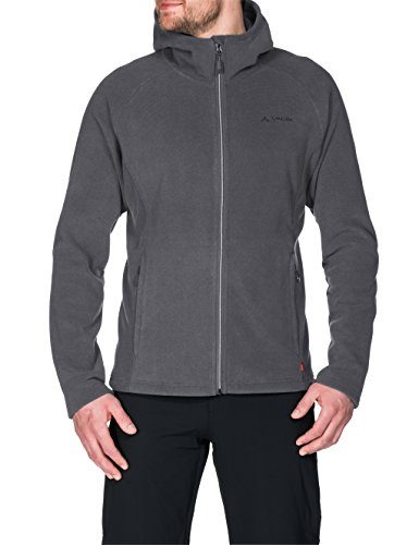 VAUDE Lasta Hoody Jacket HerrenCampingOutdoorFleecejacken, Grey-Melange, XL
