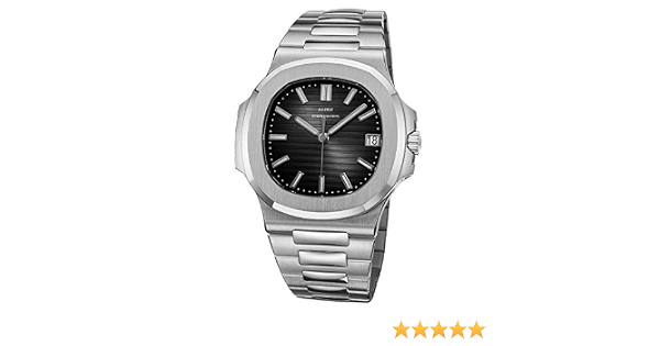 Marchio Di Orologi Di Moda Di Lusso Orologio Nautilus Maschio Di Tutti Gli  Uomini Di Acciaio,C,Taglia unica : Amazon.it: Orologi