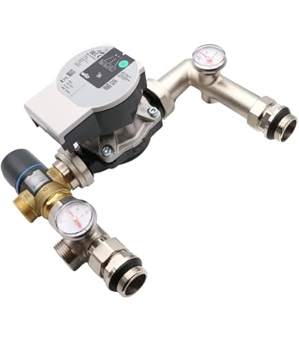 Environ EcoMix Underfloor Heating Mixing Valve Set With Grundfos Pump – Digital Control, 230V, A++