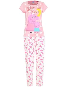 Peppa Wutz Damen Mamma Wutz Schlafanzug Peppa Pig