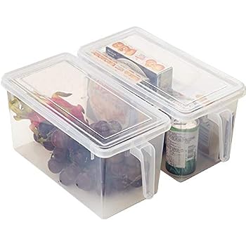 Boîte à Fromage Pour Frigo Anti-Odeur 23x15x10cm - Avec Couvercle Et Bac Égouttoir, Sans BPA