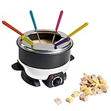 ✅ seis tenedores para fondue son incluido en el juego, cuyos mangos están diseñados para multicolor, lo que no existe riesgo de confusión durante el comer.