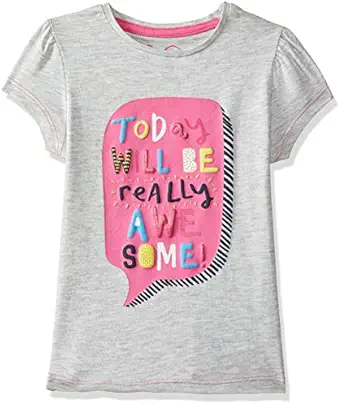 Baby Girls Animal Print Regular Fit T-Shirt