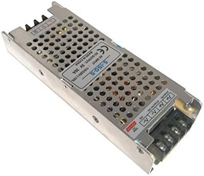 IKSACE 5V 30A Power Supply 150W Switching Power Adapter Transformer Converter AC 220V to DC 5 V for LED Display Industrial Automation Stepper Motor Computer Project