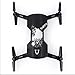 Produktbild MADONGDONG RC Drohne mit Kamera Live Video und GPS Return Home Quadcopter mit einstellbarer Weitwinkel HD WIFI Camera-Follow Me, Höhe halten, intelligente Batterie, lange Steuerdistanz(Black)