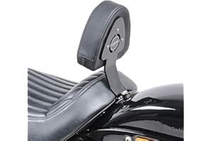CRAFTRIDE Driver backrest compatible with Harley Davidson Softail Slim 18-22 Sissy Bar