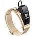 Produktbild Huawei TalkBand B3 5-Modi Bluetooth 4.2 Headset Business Smart Armband für Android/iOS, unterstützt Fitness Tracker/pedomisuratore/Reminder Call/anti-lost/Sleep Monitor (Gold)
