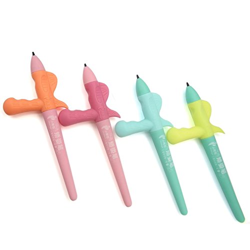 Agarres para l  pices  3PCS Set Ularma Nuevos Ni  os L  piz Titular Herramienta De Correcci  n De La Postura Del Apret  n De La Ayuda De Escritura De La Pluma  Color aleatoriamente   Regalo lindo para el regalo
